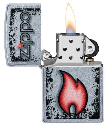 Zippo Lighter 49576 Zippo Flame Design image 3