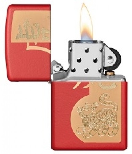 Zippo Lighter  49701 Year of the Tiger Design image 3