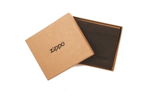 Zippo Bi-Fold Wallet Mocha image 3