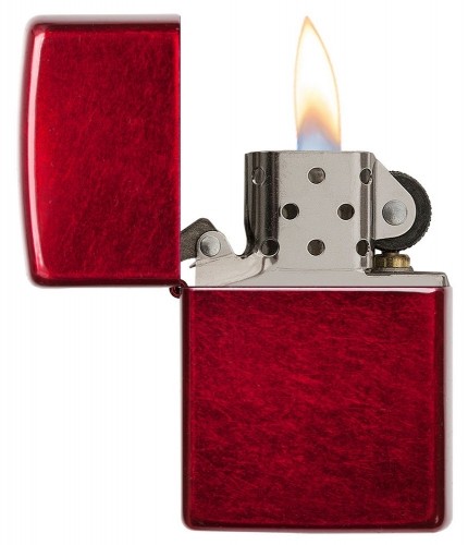Zippo Lighter 21063 Classic Candy Apple Red™ image 3