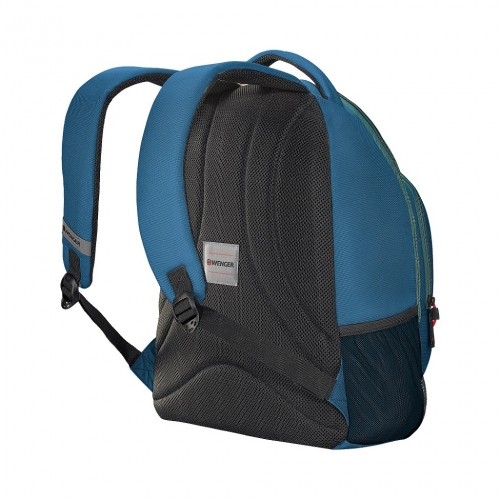 WENGER MARS 16" LAPTOP BACKPACK WITH TABLET POCKET teal / red image 3