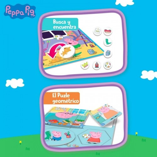 Izglītojošā Spēle Peppa Pig Edu Games Collection 24,5 x 0,2 x 24,5 cm (6 gb.) 10-in-1 image 3