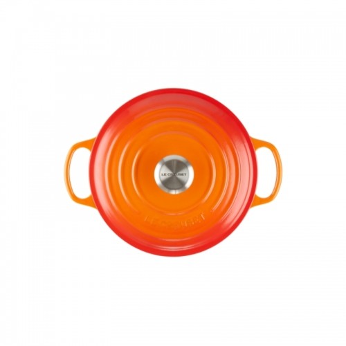 Le Creuset Signature Roaster round 24cm oven red (21177240902430) image 3