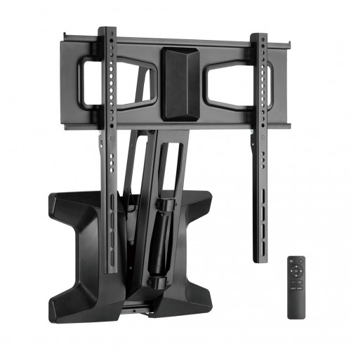 Maclean MC-891 Electric TV Wall Mount Bracket with Remote Control Height Adjustment 37'' - 70" max. VESA 600x400 up to 35kg Above Fireplace Mount Sturdy image 3