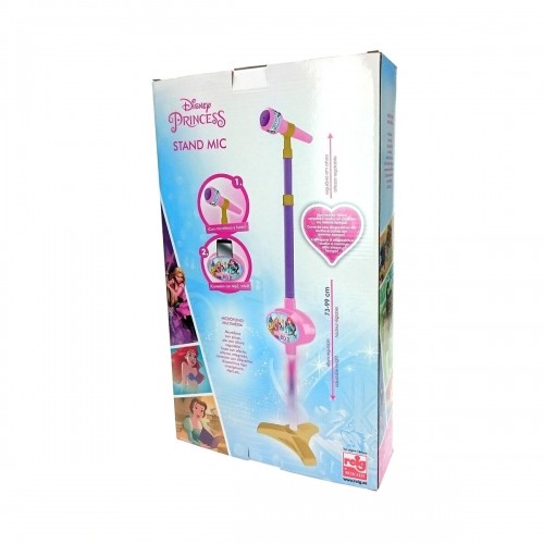 Rotaļlietu mikrofons Disney Princess Stāvēšana MP3 image 3