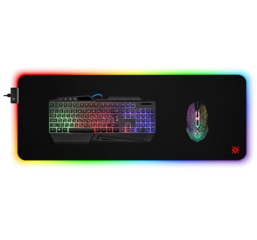 DEFENDER GAMING ULTRA LIGHT LED pad 900x350x4mm image 3