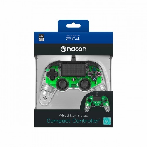 Dualshock 4 V2 Kontrolleris Play Station 4 Konsolei Nacon PS4OFCPADCLGREEN image 3