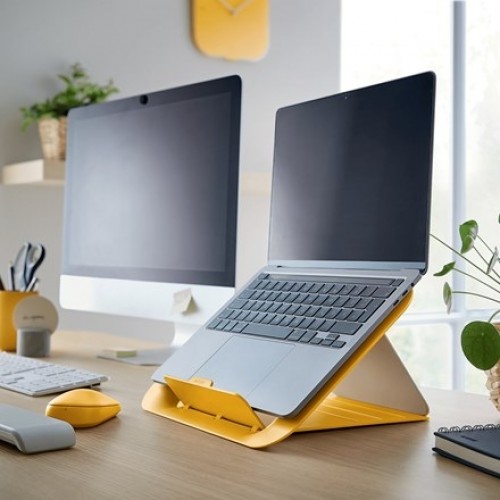 Leitz Ergo Cosy Laptop stand Yellow 43.2 cm (17") image 3