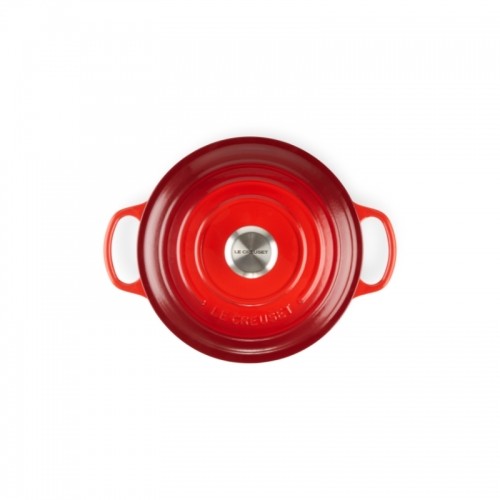 Le Creuset Signature Roaster round 26cm cherry red (21177260602430) image 3