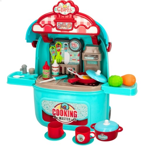 Color Baby Кухня-чемоданчик с принадлежностями ( свет и звук) с 2 лет CB49766 image 3