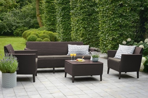 Keter Salemo 3 Seater Set Комплект садовой мебели image 3