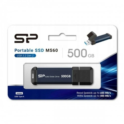Ārējais cietais disks Silicon Power MS60 500 GB SSD image 3