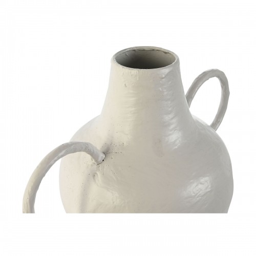 Vase Home ESPRIT White Metal 33,5 x 20 x 36 cm image 3