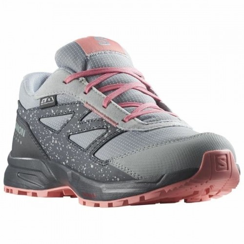 Sports Shoes for Kids Salomon Outway Climasalomon Light grey image 3