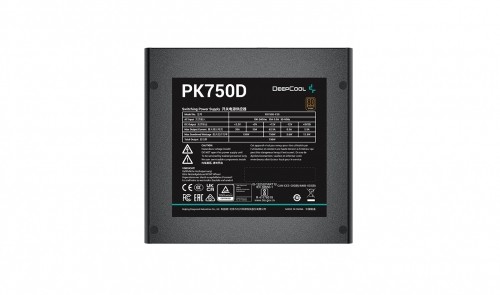 DeepCool PK750D power supply unit 750 W 20+4 pin ATX Black image 3