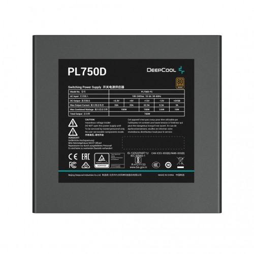 DeepCool PL750D power supply unit 750 W 20+4 pin ATX ATX Black image 3