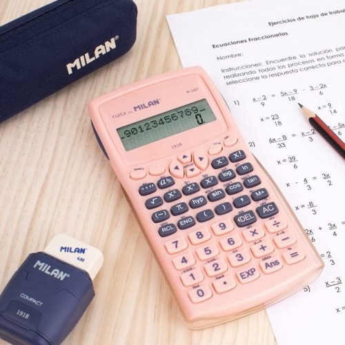 Scientific Calculator Milan Pink 16,7 x 8,4 x 1,9 cm image 3