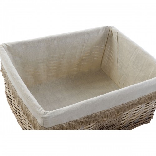 Basket set Home ESPRIT Brown Natural 48 x 40 x 22 cm (5 Pieces) image 3