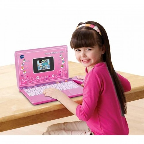 Toy computer Vtech Genio Master Color ES-EN 18 x 27 x 4 cm Rozā image 3