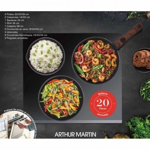 Cookware Arthur Martin 20 Pieces image 3