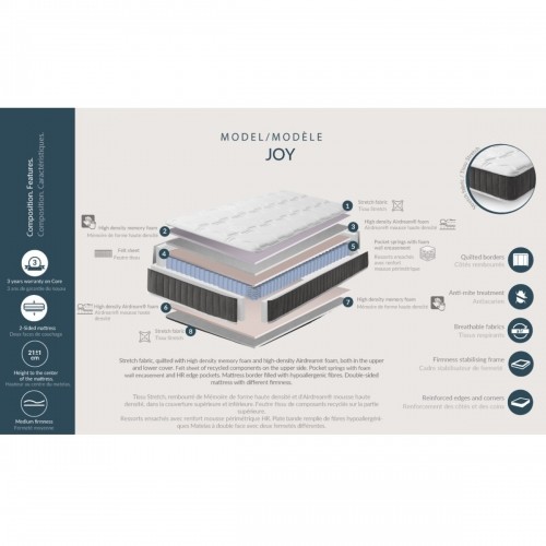 Pocket spring mattress Dupen Joy image 3