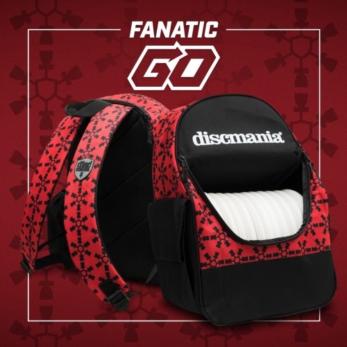 Discgolf DISCMANIA Backpack Fanatic Go red image 3