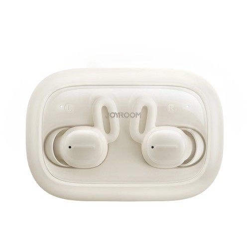 Joyroom JR-TS1 Cozydots Series TWS headphones with Bluetooth 5.3 and noise cancellation - white image 3