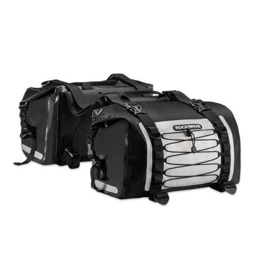 Rockbros AS-010BGR motorcycle bag, waterproof - gray image 3