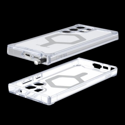 UAG Plyo Pro - protective case for Samsung Galaxy S23 Ultra 5G with a built-in magnetic module (ice) image 3