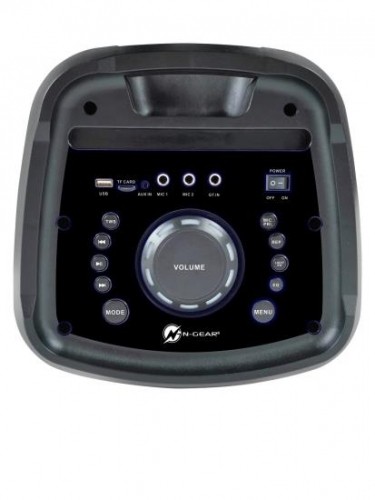 Portable Speaker|N-GEAR|LET'S GO PARTY JUKE 808|Black|Wireless|Bluetooth|LGPJUKE808 image 3