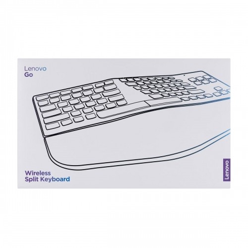 Беспроводная клавиатура Lenovo GY41C33969 Серый Монохромный Qwerty US image 3