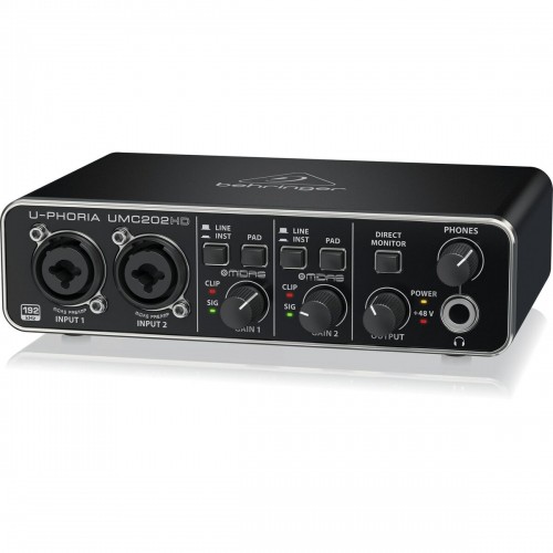 audio interfeiss Behringer UMC202HD image 3