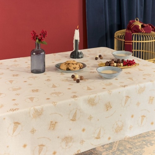 Stain-proof resined tablecloth Harry Potter Hogwarts Christmas 140 x 140 cm image 3