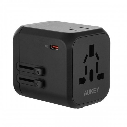 Wall Charger Aukey PA-TA04 Black image 3