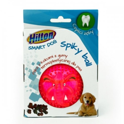 HILTON Dog Spiky Ball mix kolor piłka z kolcami  8cm dla psa image 3