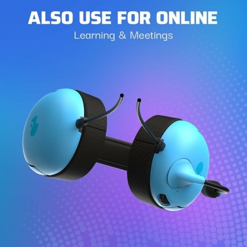 Headphones with Microphone PDP Airlite  Blue image 3