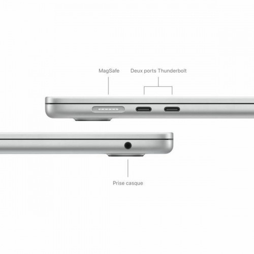 Ноутбук Apple MacBook Air M3 (2024) 15,3" M3 8 GB RAM 512 Гб SSD AZERTY image 3