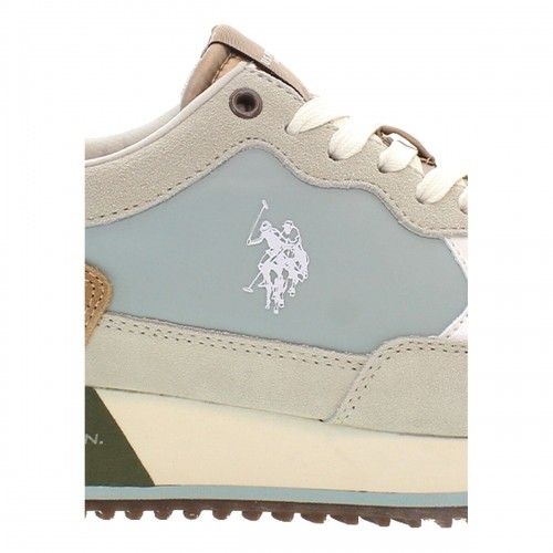 Sports Trainers for Women U.S. Polo Assn. SACHA002 LBE TAN01 Blue image 3