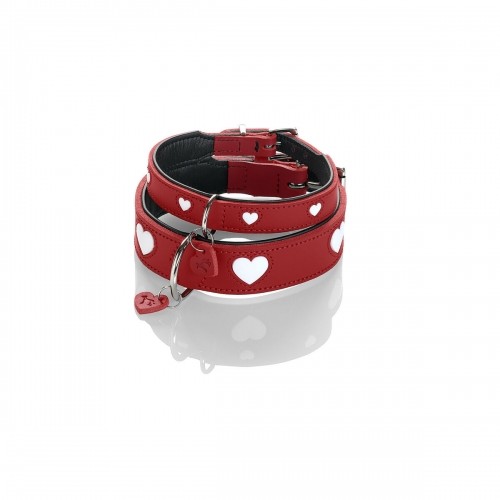 Suņa kaklasiksna Hunter Love S/M 35-40 cm Rojo/Blanco image 3