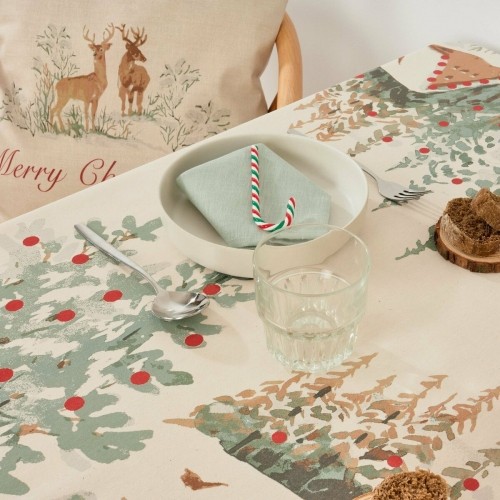 Stain-proof resined tablecloth Belum Christmas Deer 300 x 140 cm image 3