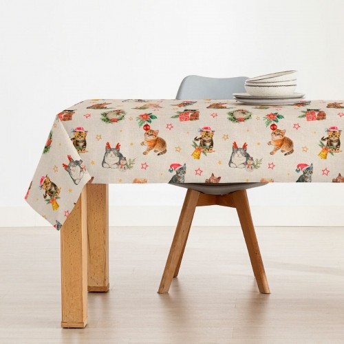 Stain-proof resined tablecloth Belum Christmas 100 x 140 cm image 3