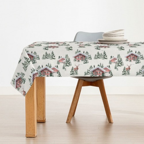Stain-proof resined tablecloth Belum Christmas 200 x 140 cm image 3