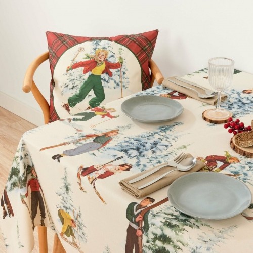 Stain-proof tablecloth Belum Christmas Sky Multicolour 200 x 155 cm image 3