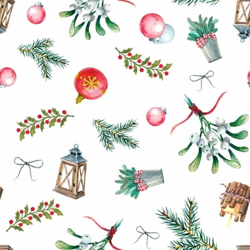 Stain-proof resined tablecloth Belum Merry Christmas 100 x 140 cm image 3