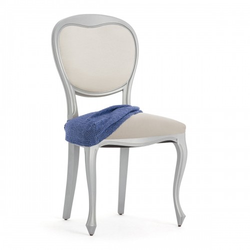 Chair Cover Eysa JAZ Blue 50 x 5 x 50 cm 2 Units image 3