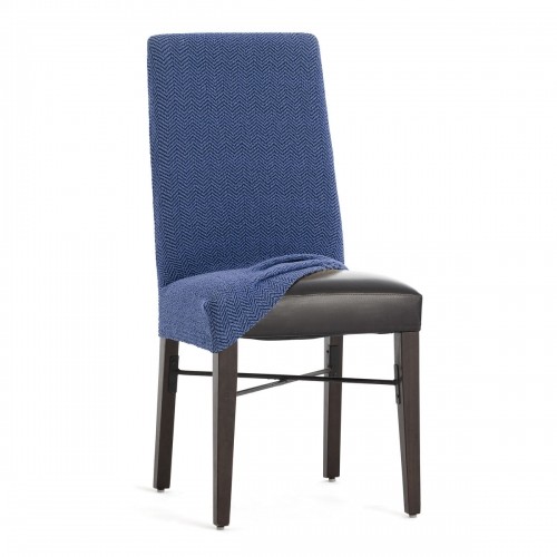 Chair Cover Eysa JAZ Blue 50 x 60 x 50 cm 2 Units image 3