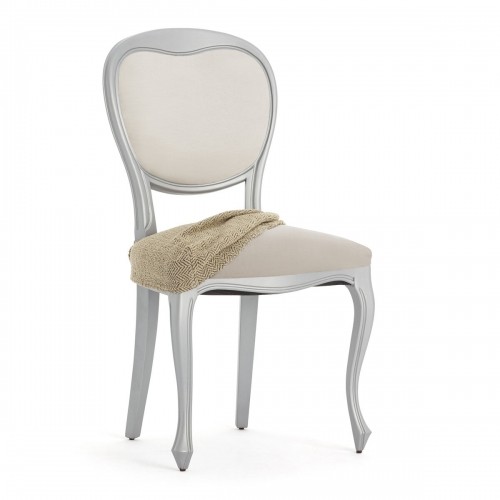 Chair Cover Eysa JAZ Beige 50 x 5 x 50 cm 2 Units image 3