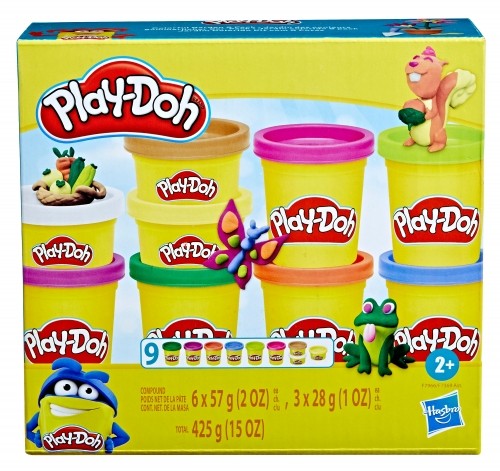 PLAY-DOH масса для лепки Блестки, 6 шт image 3