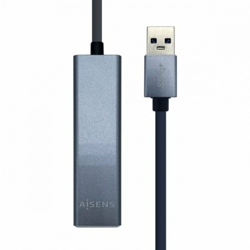 USB Centrmezgls Aisens A106-0401 Pelēks image 3