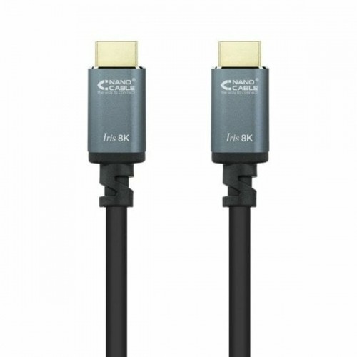 HDMI Cable NANOCABLE 10.15.8001-L150 Grey 1,5 m image 3